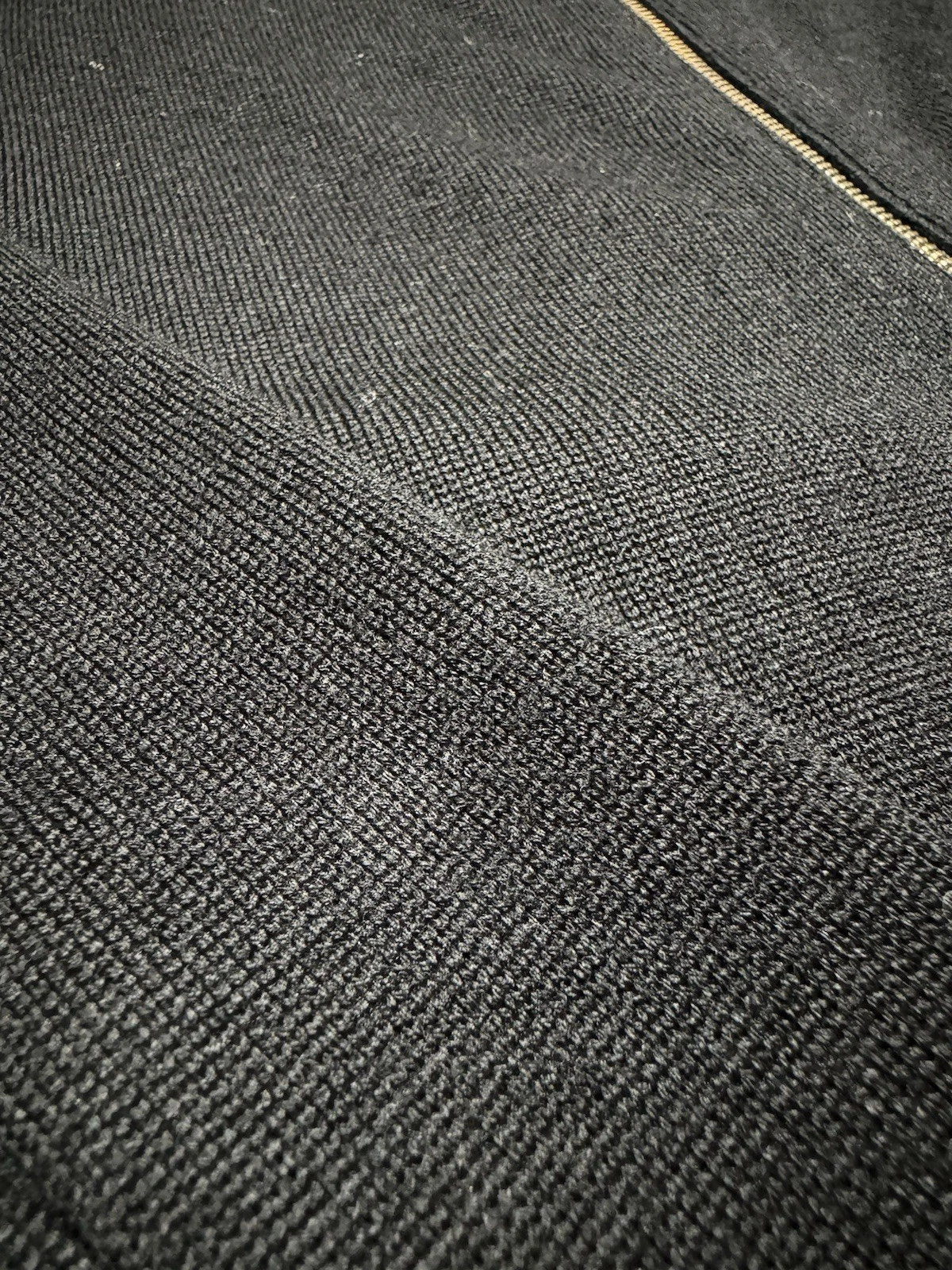 Maglione Chanel Laine lana cotone full zip maglia giacca divisa dipendente donna XS