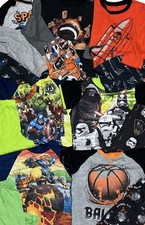 Boys Sleepwear lot Matching 2-piece 7 sets Shirt/Pants/Shorts Size XS "4"