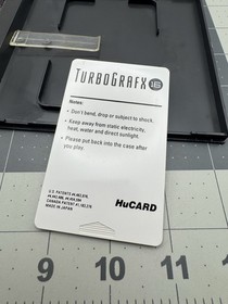 TurboGraphx-16 TV Sports Basketball Video Game HuCard in Original Case TESTED