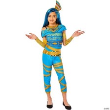 Kids Monster High Blue Gold Cleo De Nile Costume - Small