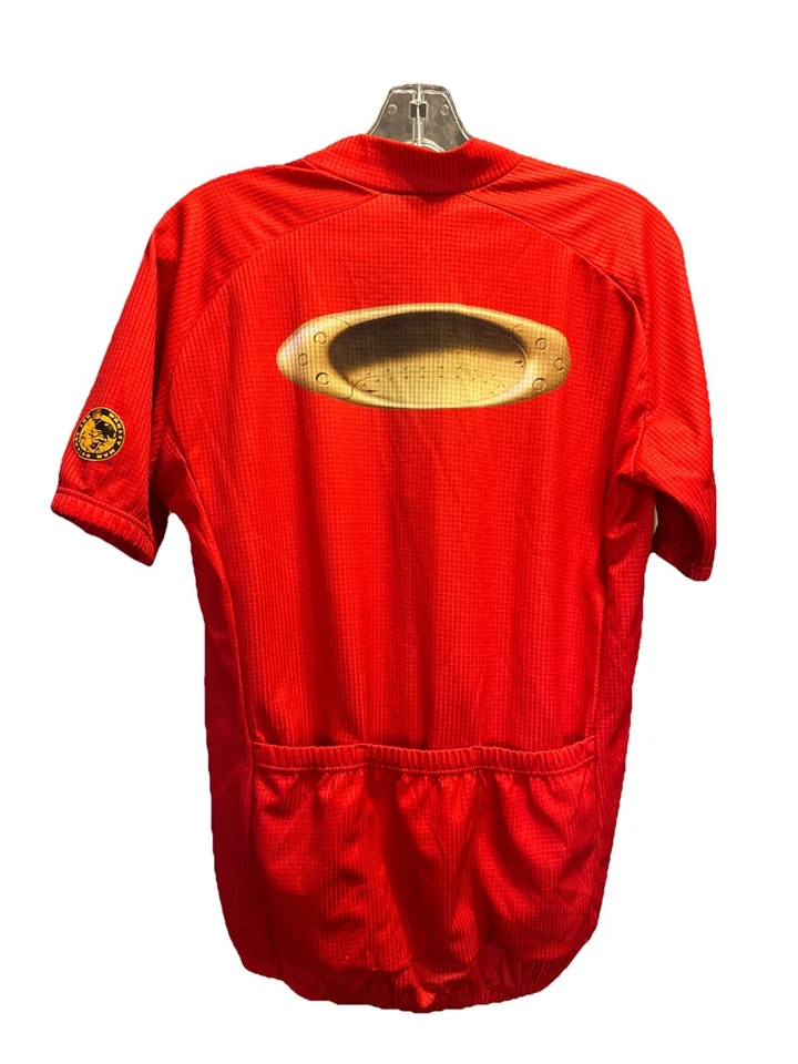 Camiseta deportiva de ciclismo Oakley Software vintage media cremallera hecha en Italia unisex Foto 4 de 4