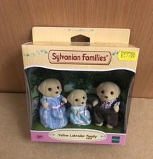 Sylvanian Families 5305 Yellow Labrador Family Set of 3 Brand New