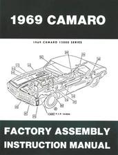 JEGS 91268 Factory Assembly Instruction Manual 1969 Chevy Camaro 488 Pages Perfe