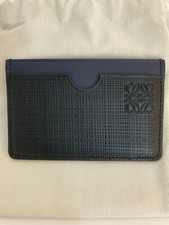 Loewe - Tarjetero liso - 101.88.T08 - Negro - Cuero