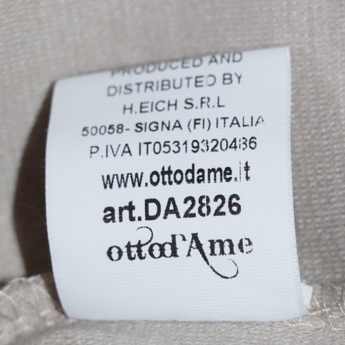 Vestido tipo jersey Otto D’Ame talla UK 14 para mujer mezcla de lana crudo con cinturón nuevo con etiquetas - Imagen 9 de 9