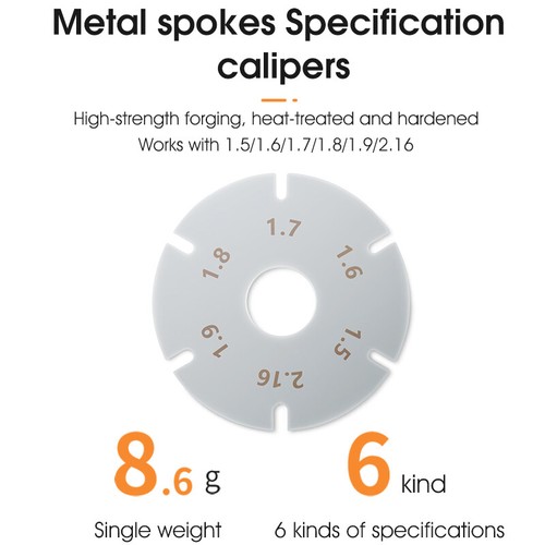 Fahrrad Speichenspannungsmesser Fahrradtensiometer Radspeichen Prüfer Reparatur Werkzeug - Bild 11 von 12