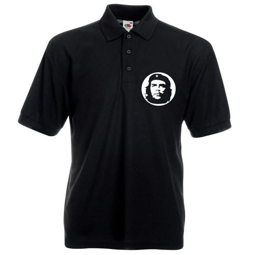 Che Guevara Polo Shirt Polo T-Shirt Cuba Viva Cuba Libre Fidel Castro Revolution - Bild 3 von 4