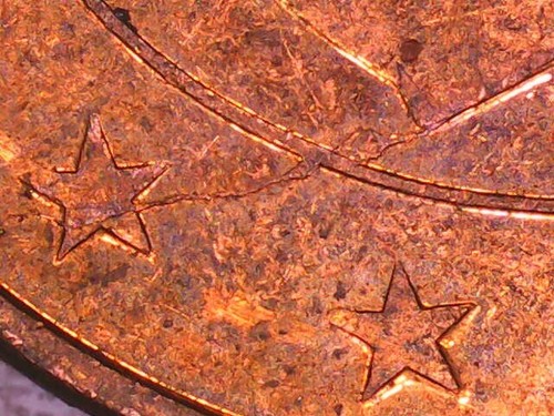 2004 Belgium 5 Euro Cent Rim to Bust Die Break Error on Obverse - Picture 6 of 10