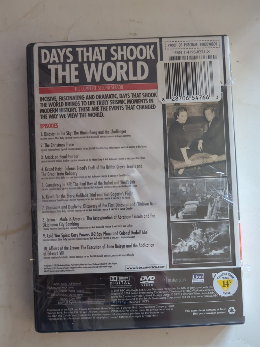 その他 Days That Shook the World: Season 2 [DVD] Days That Shook the World The Complete Second Season DVD 2009 2nd