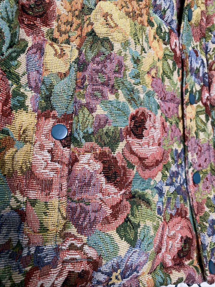 Golf Wang Garden Puffer Jacket Medium Floral Rose Pink Tyler The