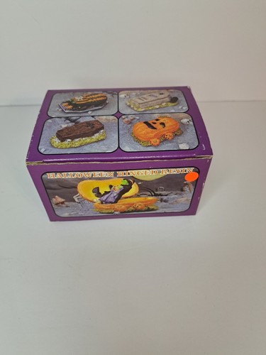 Halloween Scatola in Resina con Cerniera Zucca Jackolantern Strega - Foto 2 di 9
