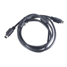 Black Shielded PS/2 Cable Shielded 6Pin Male to Male Cord Mouse Keyboard Cable