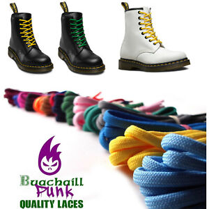 210cm Shoelaces Replacement Dr Martens 1914 Boots Colours Lace Long 12 14 Eyelet Ebay