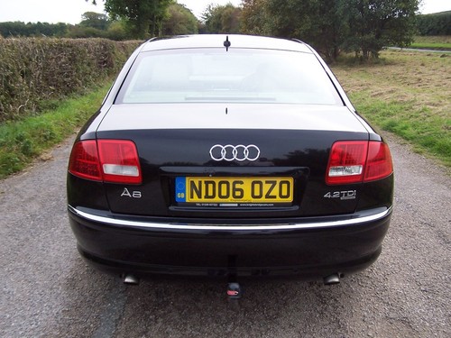 2006 06 Plate Audi A8 SE TDI Quattro Auto In Black , 156,000 Miles With History - Picture 5 of 12