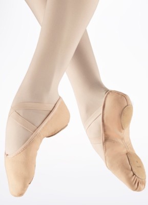 NEW Bloch Dance Womens / Youth Zenith Ballet Flat Show Slipper Pink Size 2.5 B