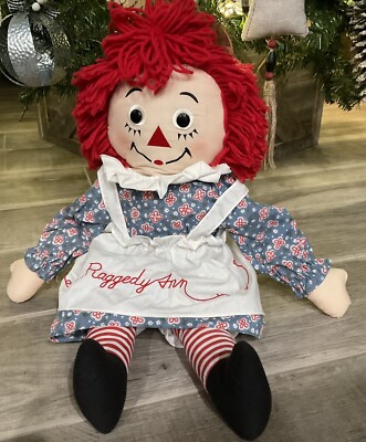 2002 Raggedy Ann 25  Vintage Applause Doll Johnny Gruelle #16714 Excellent POC