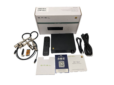SMSL D-6S Balanced 5 Volt DAC -  Complete Kit With Cables - BT - MQA - Fast Ship
