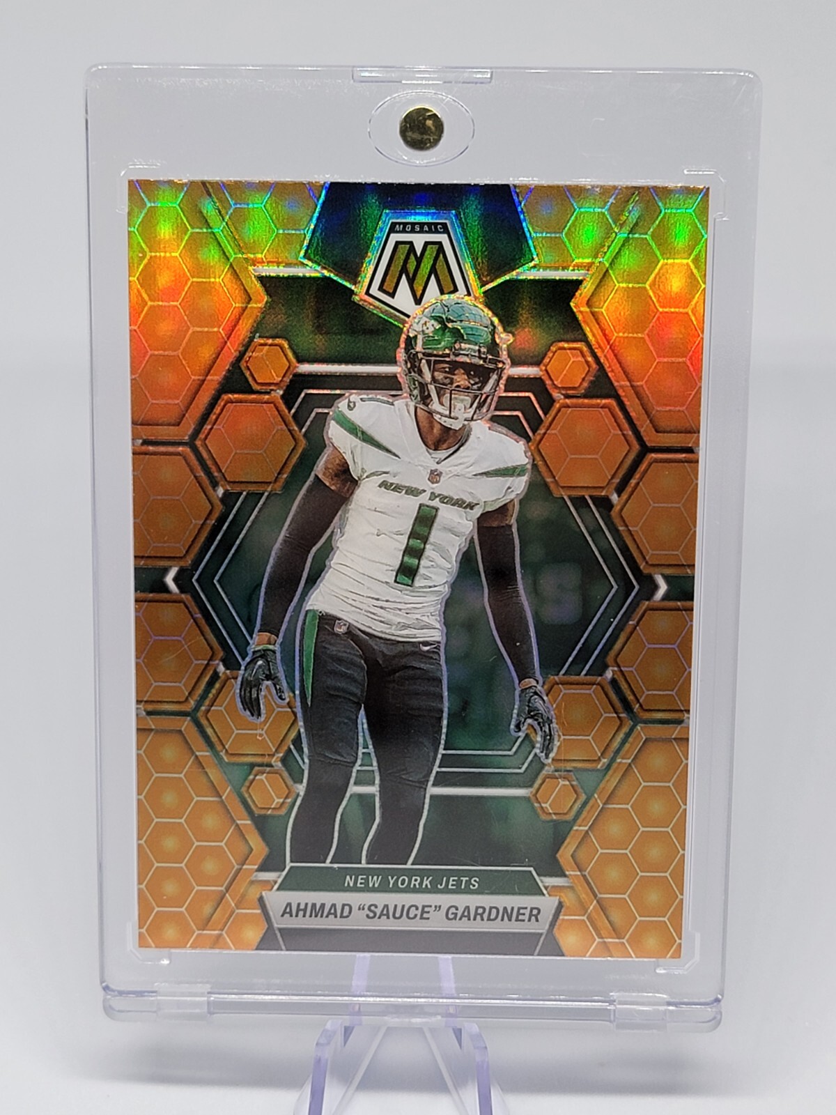 2023 Panini Mosaic Ahmad Sauce Gardner Honeycomb Prizm SSP #78 MINT CASE HIT!!!