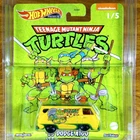 Hot Wheels Premium TMNT Teenage Mutant Ninja Turtles '66 Dodge A100 Yellow 2022