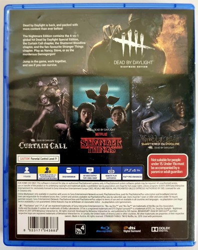 Dead By Daylight: Nightmare Edition | Stranger Things | Sony Playstation 4 PS4 - Picture 2 of 4