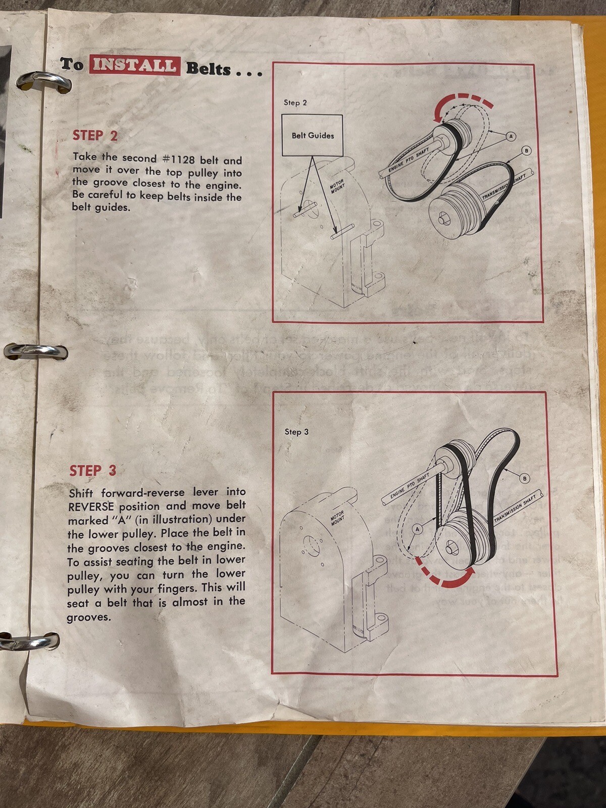 Big Red Troy Bilt Horse RotoTiller With Owners Manual Upgraded Motor eBay