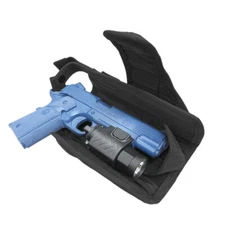 Tactical Molle Waist Belt Pouch Pistol Holster Fits Handguns with Laser/Light