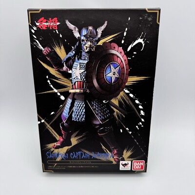 【中古】Bandai Tamashii Nations Samurai Captain America Action Figure Marvel Samurai Captain America Action Figure Tamashii Nations
