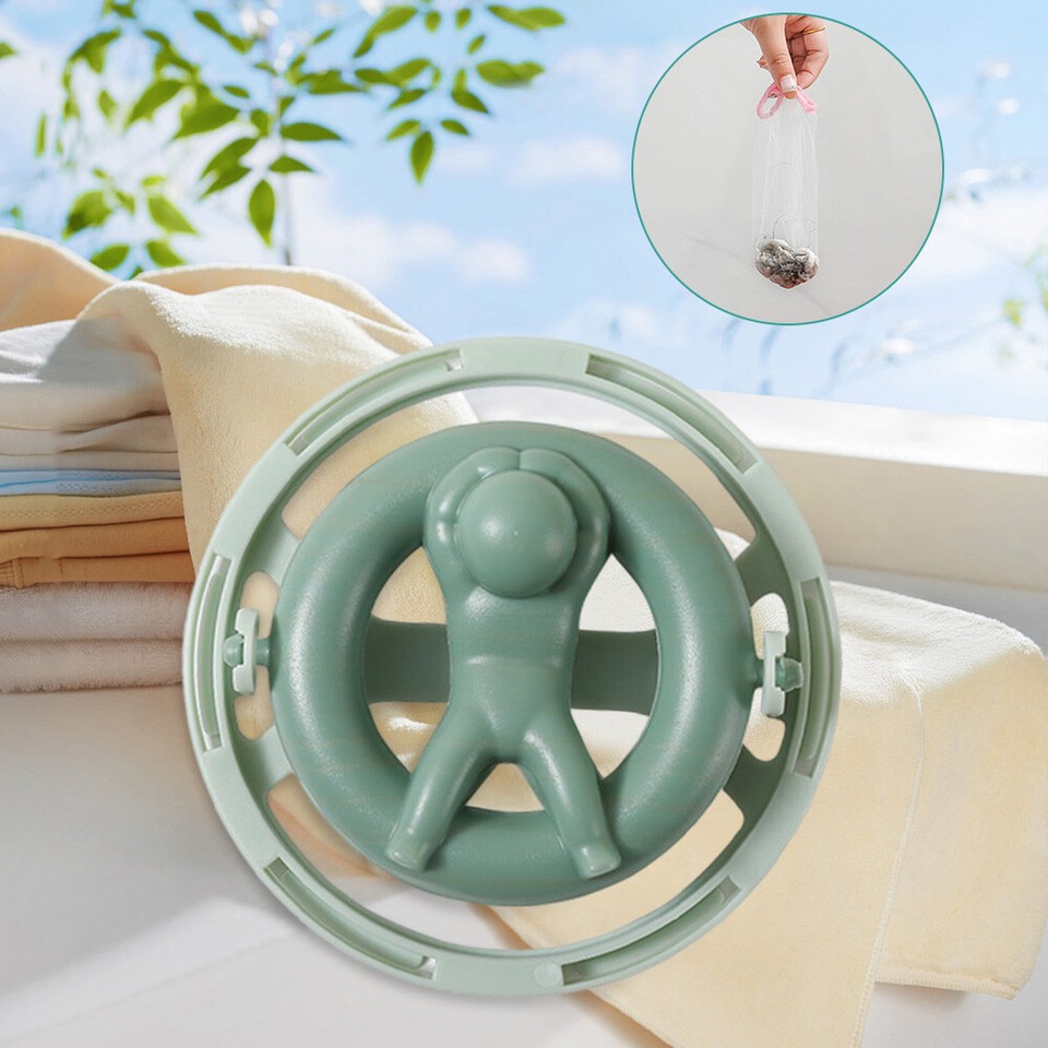 Washing Ball Lint Filter Mesh Bag Laundry Ball Easy Cleaning for