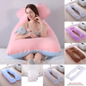 Two Tone Comfort U Shape Pillow Pregnancy Maternity Pillow Full