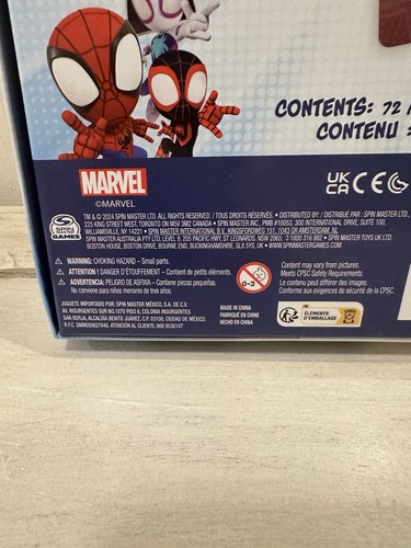 DISNEY JUNIOR SPIDEY AND HIS AMAZING FRIENDS MEMORY MATCH GAME SEALED - Picture 5 of 6