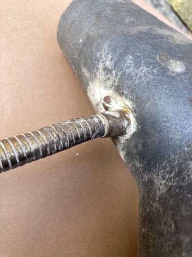 50er 60er SIS Scherenlampe Leuchte Schrumpflack Flexarm Vintage - Bild 6 von 15
