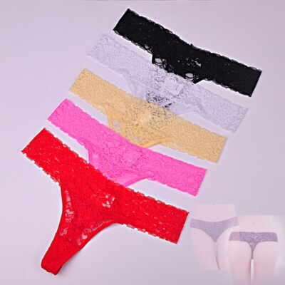 NEW - Set of 5 Sexy Women Thongs