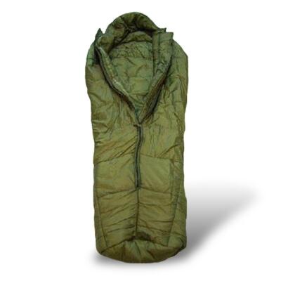 British Army Hollow Fibre Filled Arctic Centre Zip Sleeping Bag Grade  LARGE UK