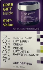 Andalou Age Defying Lift & Firm Cream 1.7 oz + Rejuvenating Cream VALUE PACK