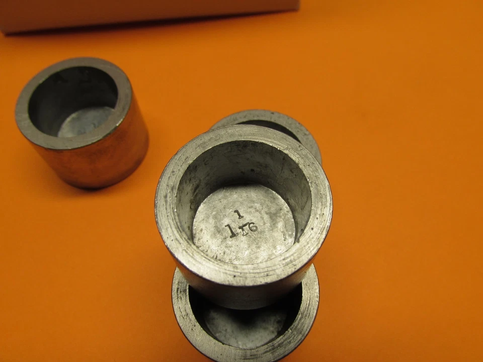 Chevrolet 1936 estándar rueda trasera cilindro pistones nuevo juego de 4 EE. UU. 1-1/16" Foto 4 de 4