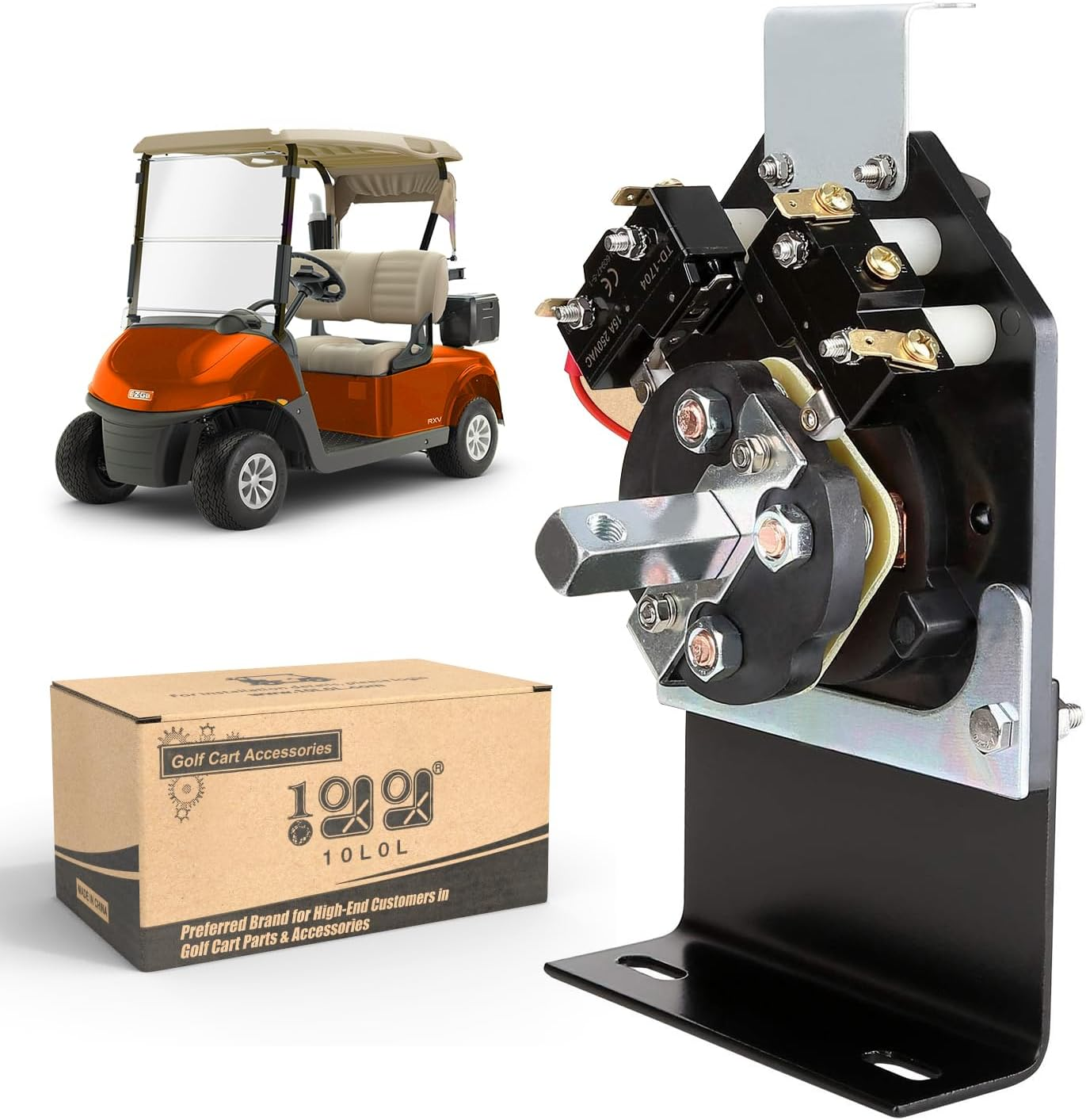 Golf Cart Forward Reverse Switch with Solid State Speed Control