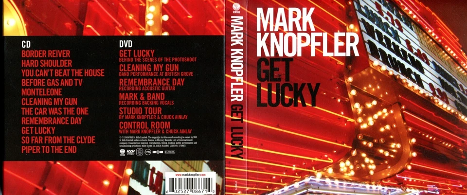 Mark Knopfler - Get Lucky, CD+DVD DEluxe Edition, wie NEU - Bild 2 von 4