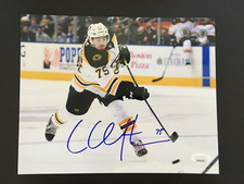 CONNOR CLIFTON  AUTOGRAPHED BRUINS 8 X 10 PHOTO J.S.A.  AUTHENTICATED