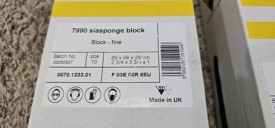 Siasponge Block-7991, 7990, 7983-New!-sanding - Image 4 of 4