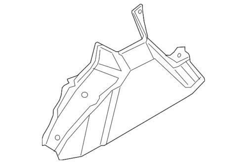 Aislador de panel lateral para Ford (P/N KT1Z-1727787-A)