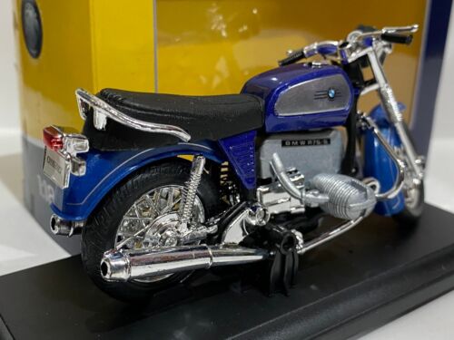 1:18 BMW 75-5 Welly Legendary bikes Diecast Motocicleta - Imagen 2 de 6