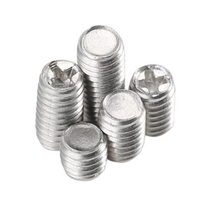 M2 M2.5 M3 M4 A2 STAINLESS STEEL FLAT POINT GRUB SCREWS POZI PHILLIPS DRIVE