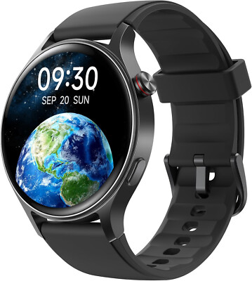 Smartwatch Herren Damen mit Telefonfunktion Armbanduhr für iPhone Samsung Huawei