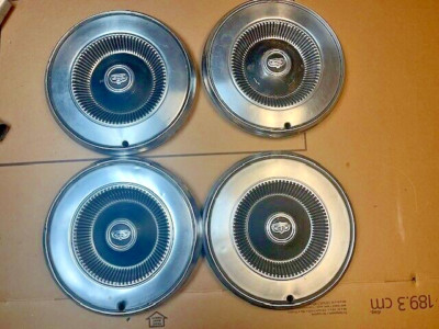 Original Ford 14'' Hub Caps D4DZ1130F 1972-77 Mercury Comet Torino Maverick(4026)