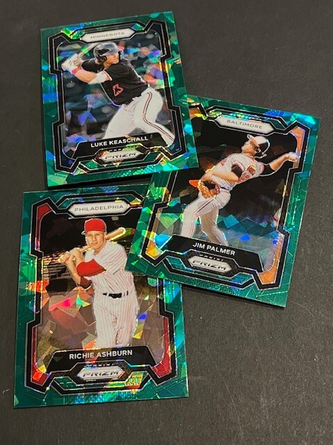 2024 panini Prizm Baseball Green Ice BX022