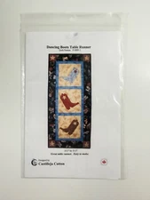 Dancing Boots Table Runner Pattern By Castilleja Cotton