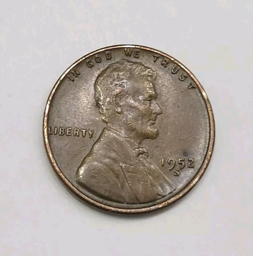 1952-S Lincoln Wheat Penny Double Strike Error - Picture 5 of 16