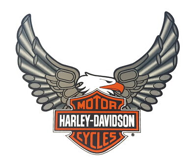 Harley-Davidson Eagle, Bar And Shield (12" - 48") Vinyl Decal In Diffe – M&D Stickers - Foto 9