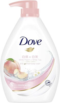 dove glutathione body wash 2 PACK DOVE GO FRESH WHITE PEACH X WHITE TEA BODY WASH