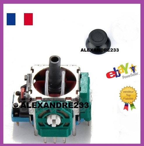 Joystick 3D PS4 joystick de remplacement pour manette ps4 + 1 stick - 第 1/1 張圖片